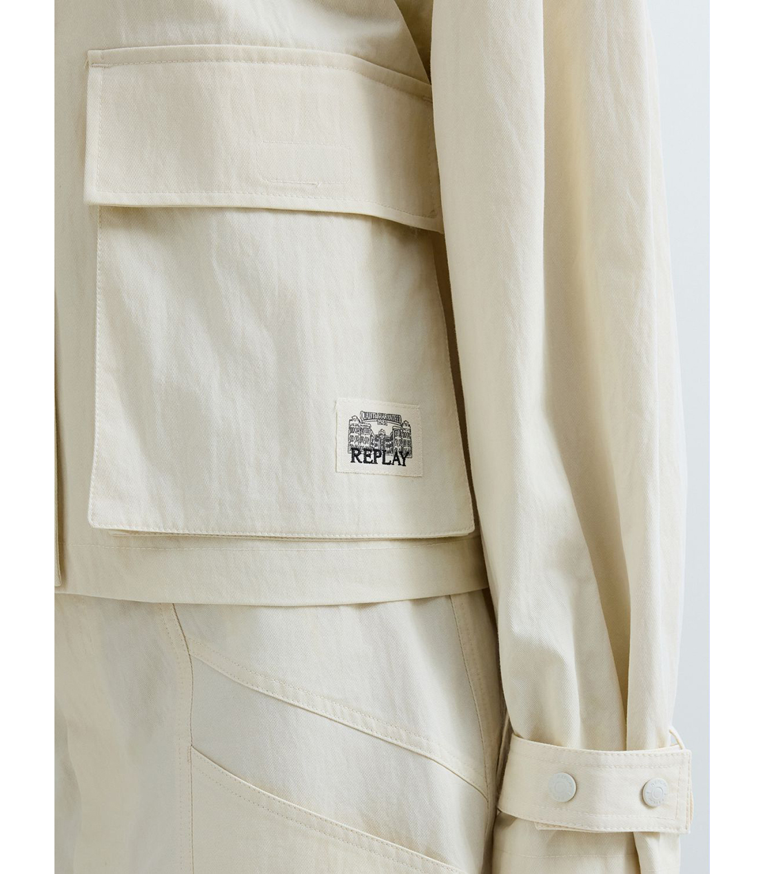 クロップドトレンチコート 詳細画像 ホワイト 6